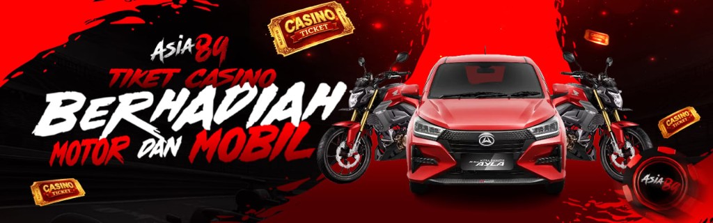 TIKET CASINO BERHADIAH MOTOR DAN MOBIL